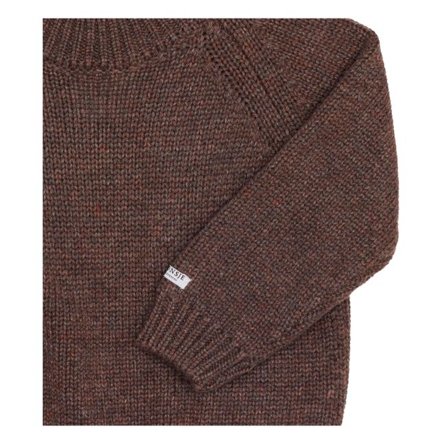 Pull Laine Louc | Marron