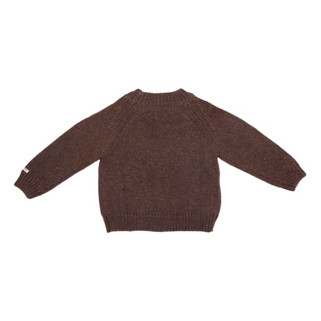 Pull Laine Louc | Marron