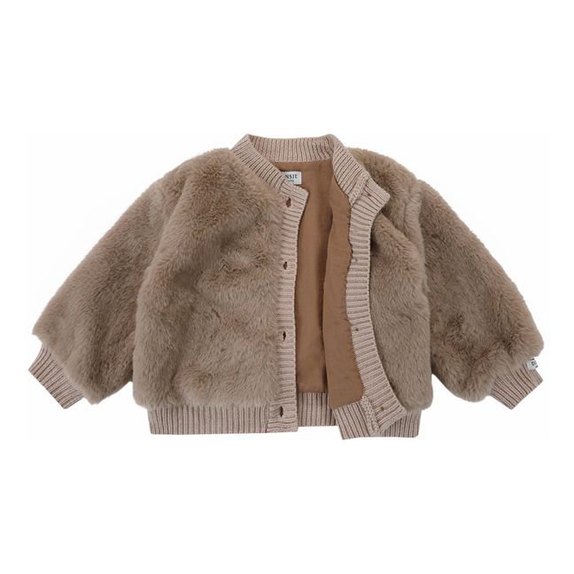 Cardigan Façon Fourrure Manita | Topo