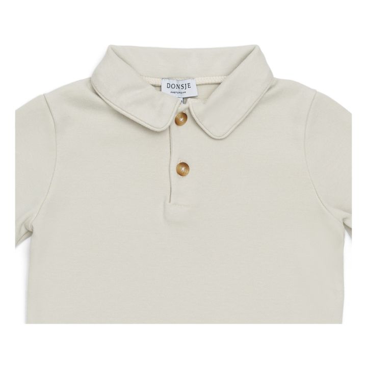 Polo-Shirt aus Bio-Baumwolle Tos | Elfenbeinfarben- Produktbild Nr. 1
