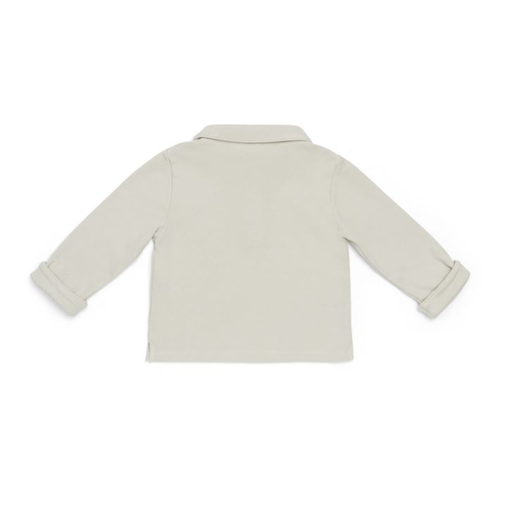 Polo-Shirt aus Bio-Baumwolle Tos | Elfenbeinfarben- Produktbild Nr. 3