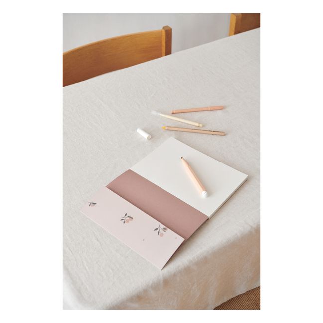A4 Jae Notizbuch | Peach/Sea shell
