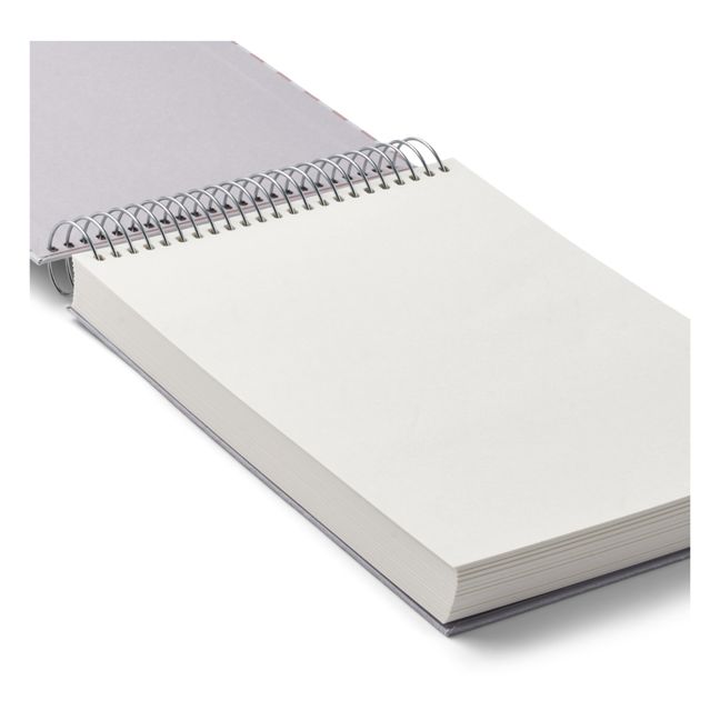 Quaderno da disegno Jonnie | Stripe Tuscany rose/Sandy