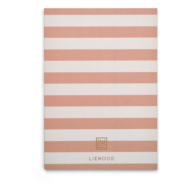 Quaderno A5 Sidney - Set di 3 | Peach/Leo mix