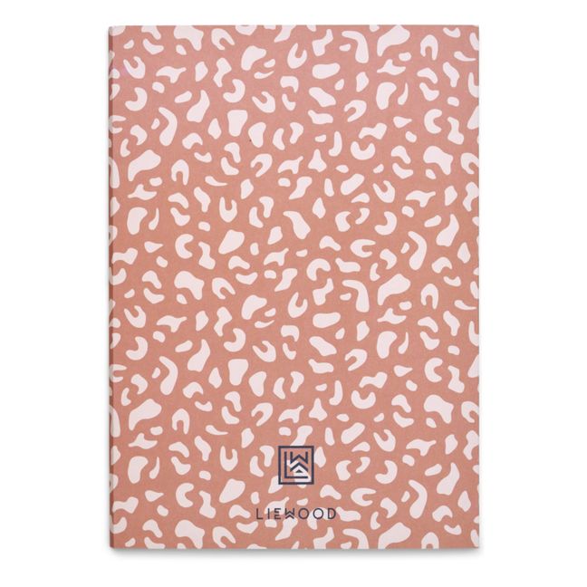 Quaderno A5 Sidney - Set di 3 | Peach/Leo mix