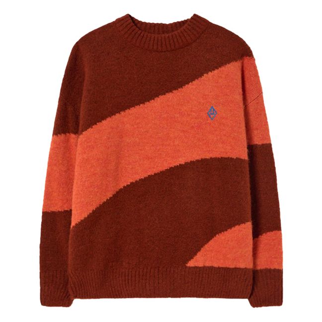 Bull Two-Tone Jumper | Burdeos