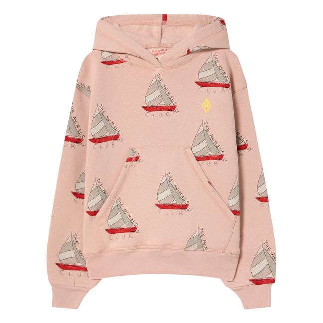 Sudadera Beaver Bateau | Rosa Palo