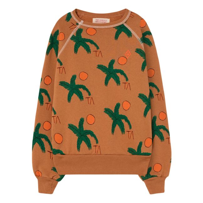 Shark Palm Tree Sweatshirt | Caramello