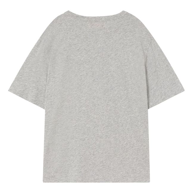 Rooster Oversize Dolphin T-Shirt | Heather grey