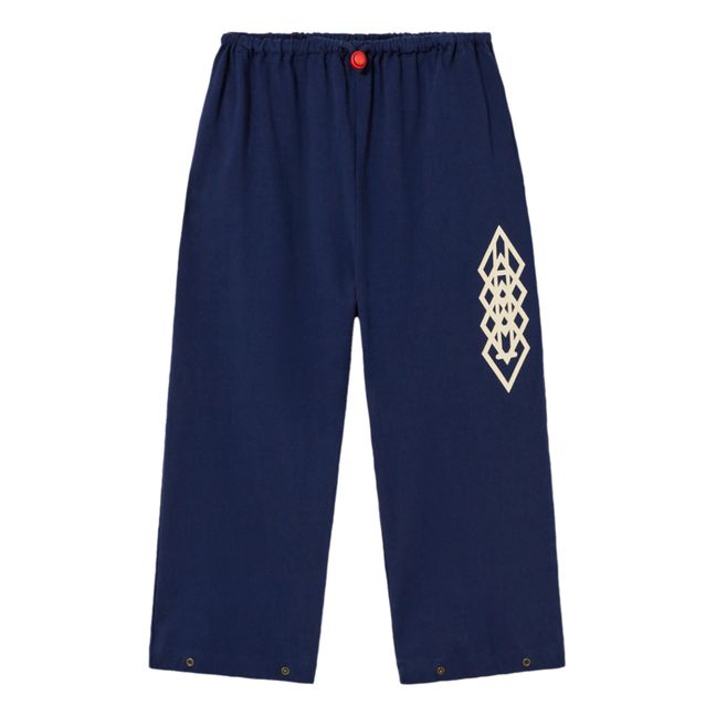 Stag Jersey Trousers | Azul Marino
