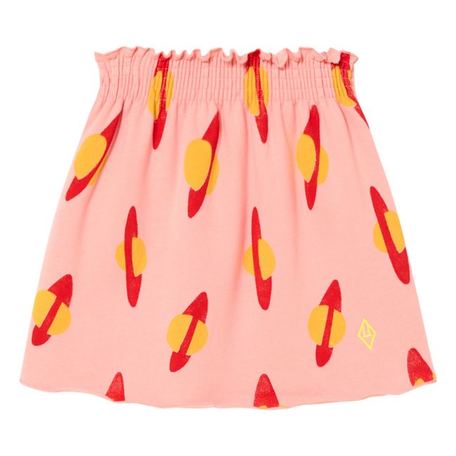 Wombat Planet Jersey Skirt | Pink