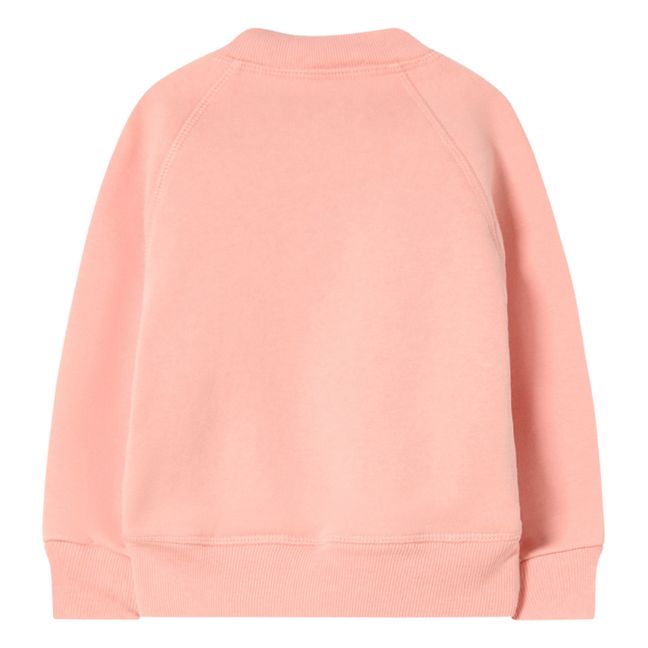 Sweatshirt Baby Shark Gesicht | Rosa