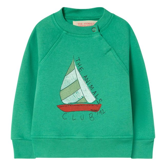 Sweatshirt Baby Shark Boot | Grün
