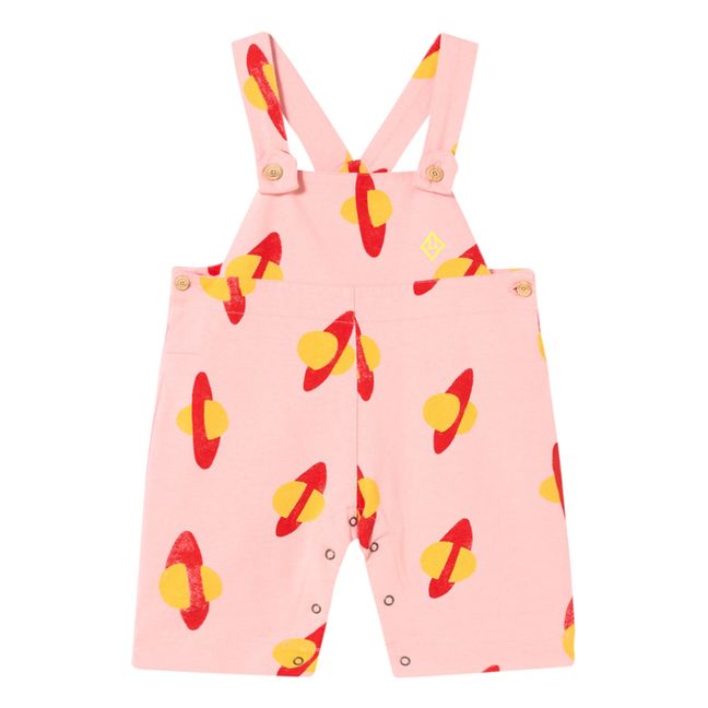 Baby Mule Planet Jersey Overalls | Rosa