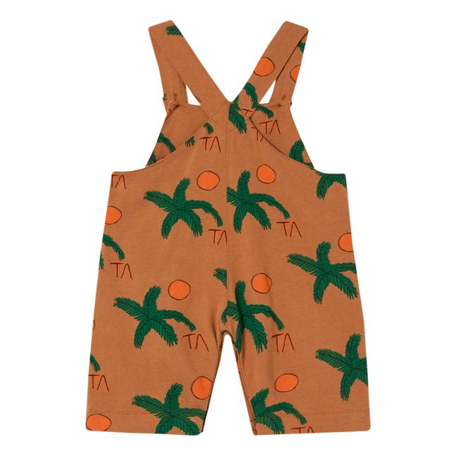 Salopette Jersey Baby Mule Palmier | Caramel
