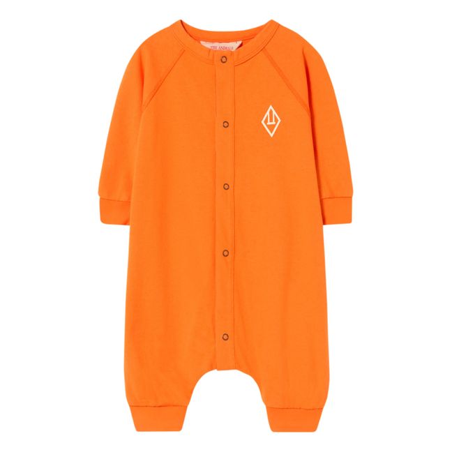 Baby Lamb Jumpsuit | Orange