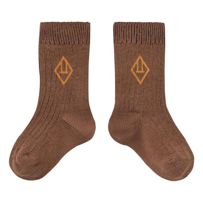 Paire de Chaussettes Baby Snail | Chocolat