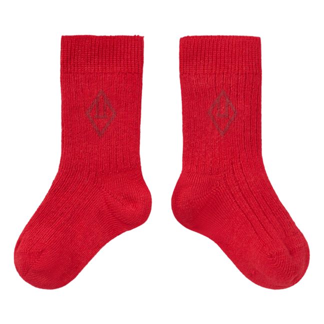 Paire de Chaussettes Baby Snail | Rouge