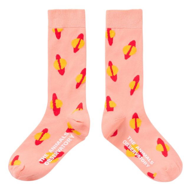 Ein Paar Socken Wurm | Rosa