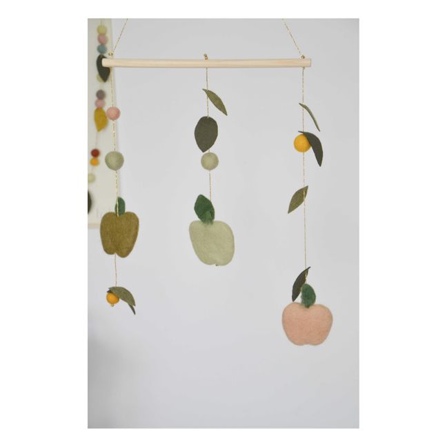 Wand-Mobile Äpfel aus dem Garten