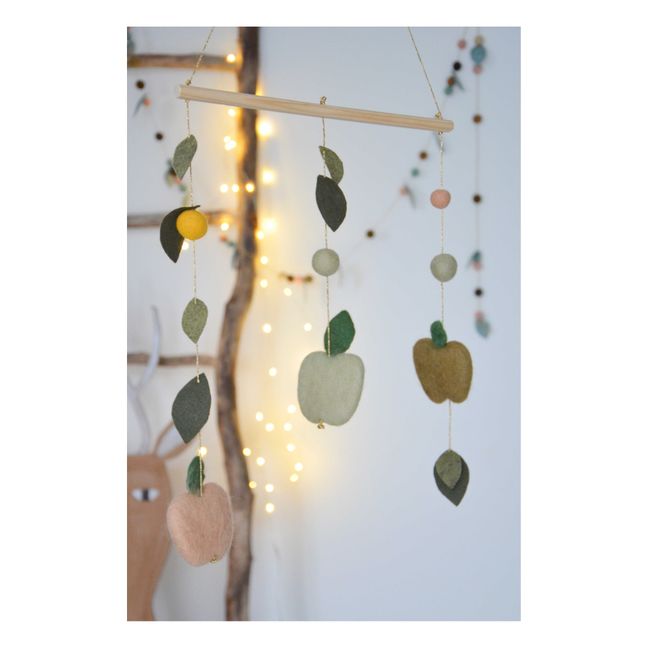 Wand-Mobile Äpfel aus dem Garten