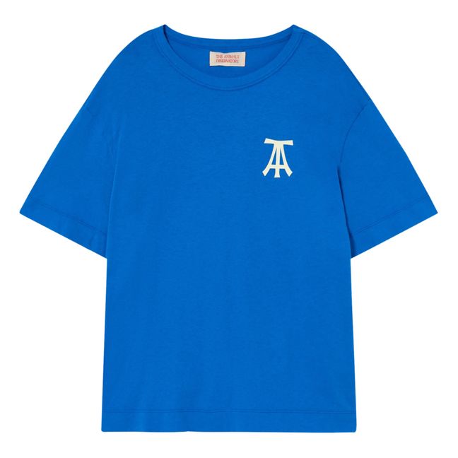 T-Shirt Rooster Oversize | Bleu