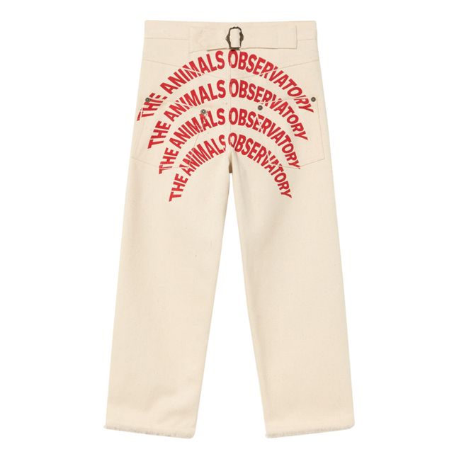 Pantalones Raw Ant | Blanco