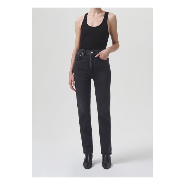 Jean Stovepipe High Rise | Metal