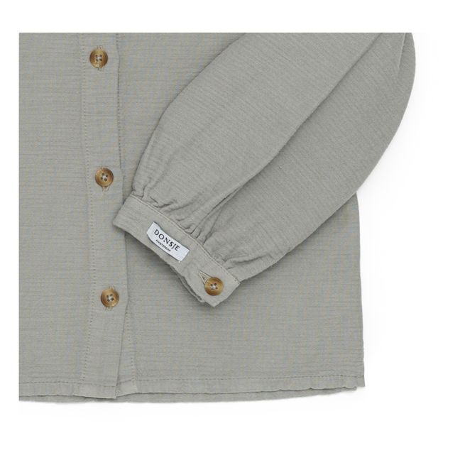 Blouse Evy | Gris bleuté