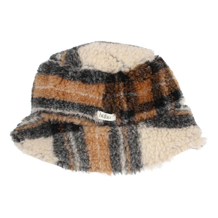 Cappello di pelliccia Carreaux | Ecru- Immagine del prodotto n°5