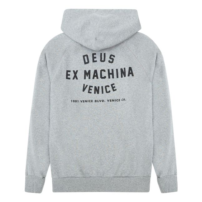 Hoodie Venice Address | Gris