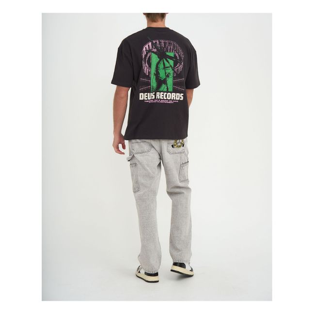 T-Shirt Time And Sound | Grigio antracite