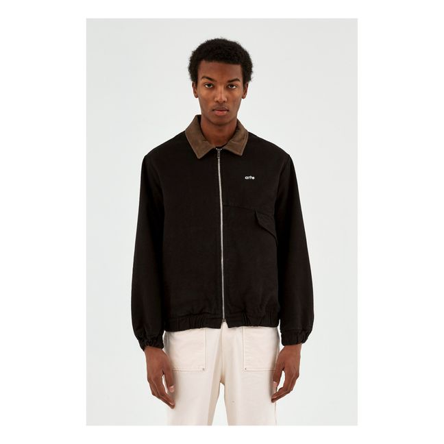 Giacca in tela | Nero