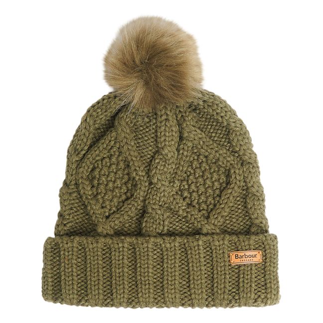 Conjunto de gorro y bufanda Ridley | Verde Kaki