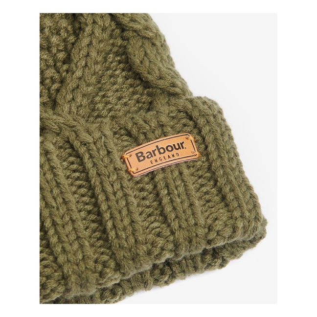Conjunto de gorro y bufanda Ridley | Verde Kaki