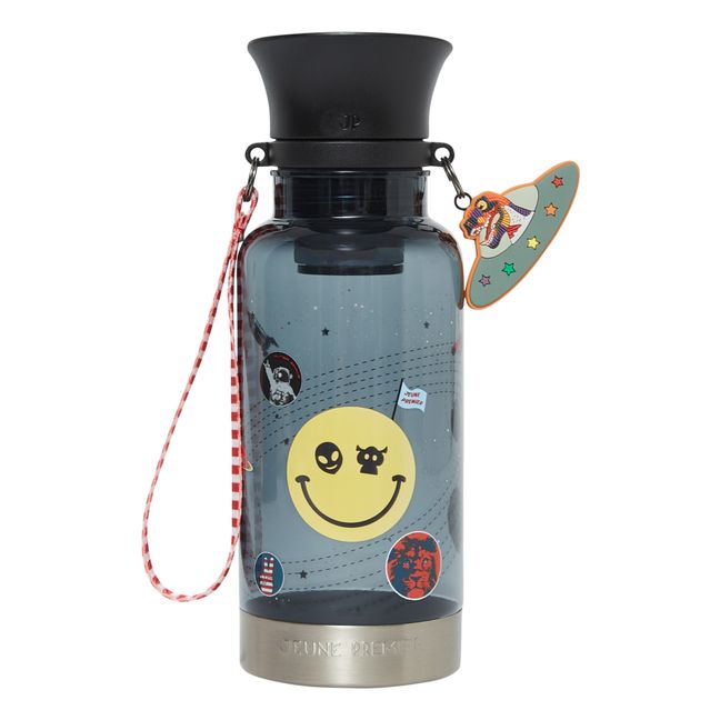 Space Invaders Water Bottle | Grey