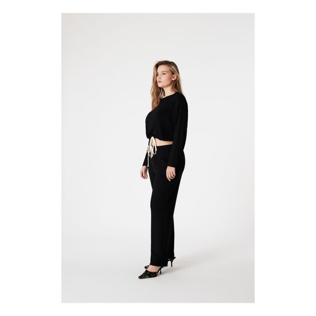Haut de Pyjama Elise | Noir