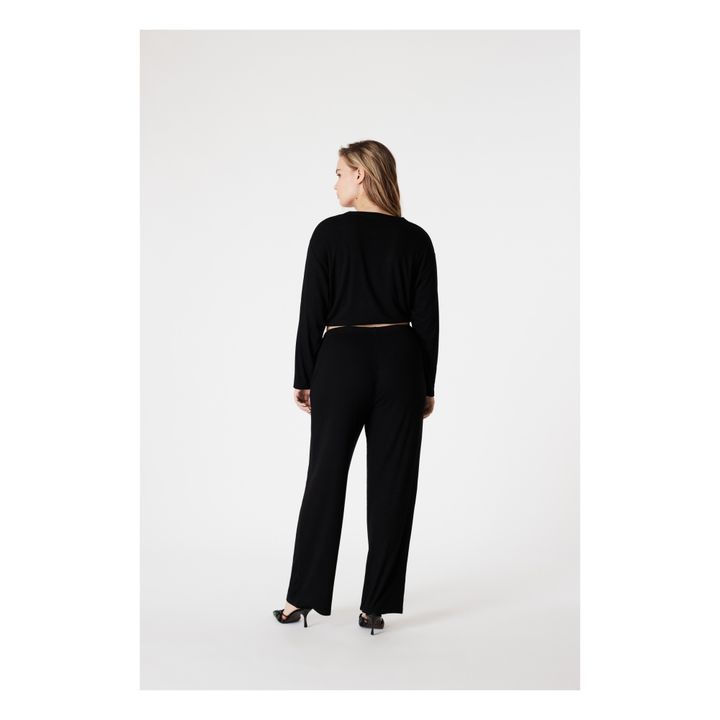 Pyjama-Top Elise | Schwarz- Produktbild Nr. 2