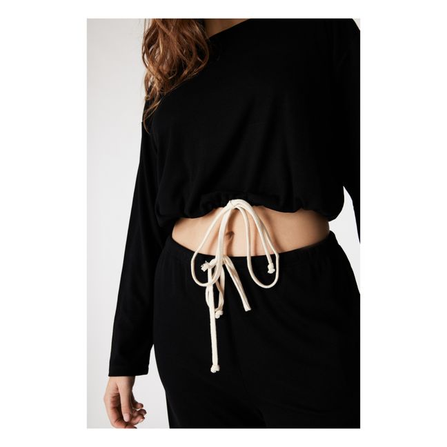 Haut de Pyjama Elise | Noir