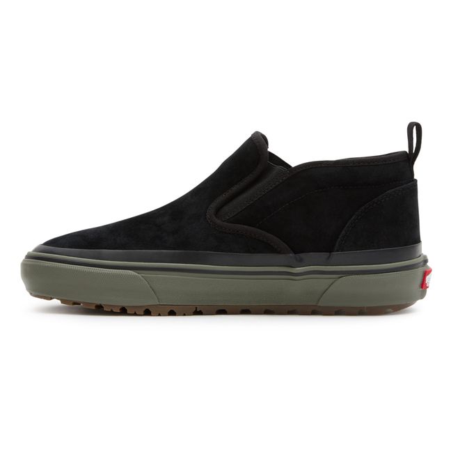 Baskets UA Mid Slip | Schwarz