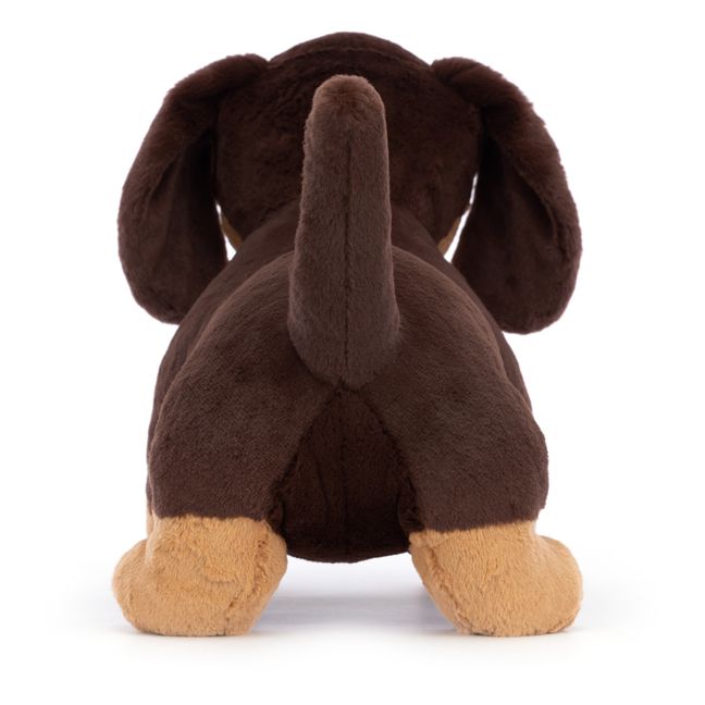 Peluche Otto Chien Saucisse | Brown