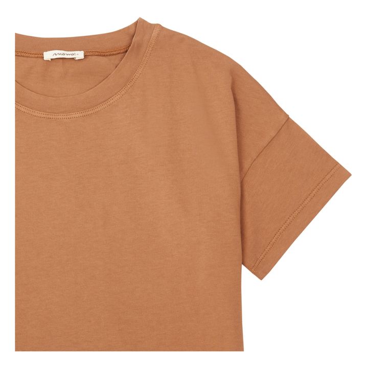 T-Shirt Coton Bio Romeu | Marron- Image produit n°1