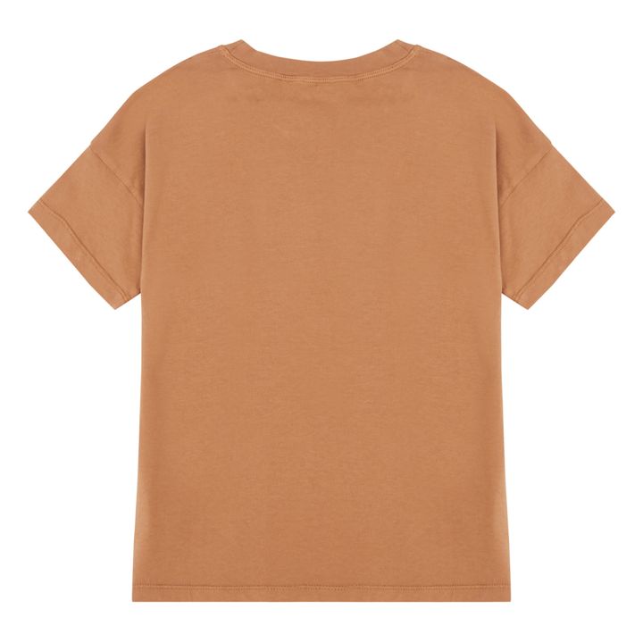 T-Shirt Coton Bio Romeu | Marron- Image produit n°2