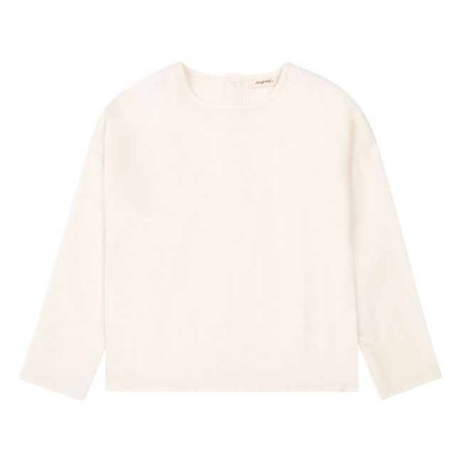 T-Shirt Coton Bio Natalia | Ecru