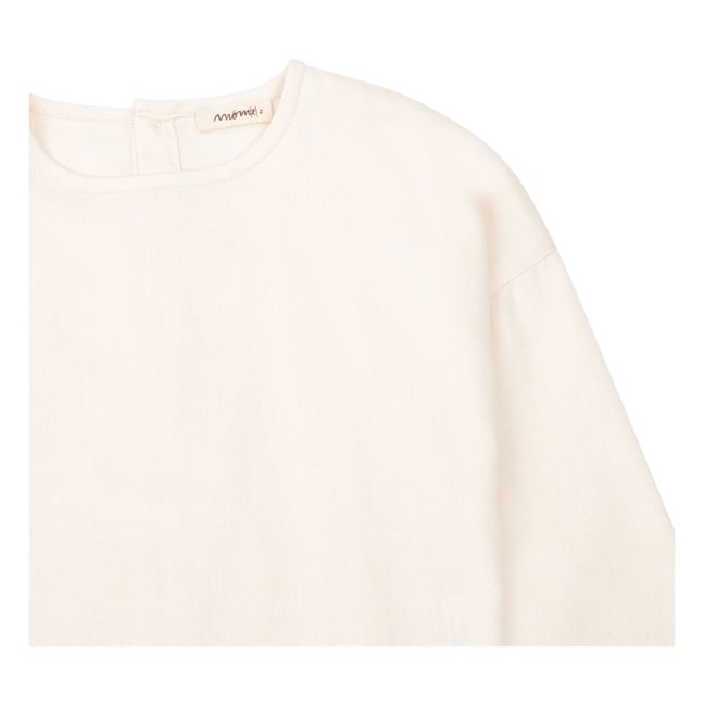 Camiseta Natalia de algodón orgánico | Crudo