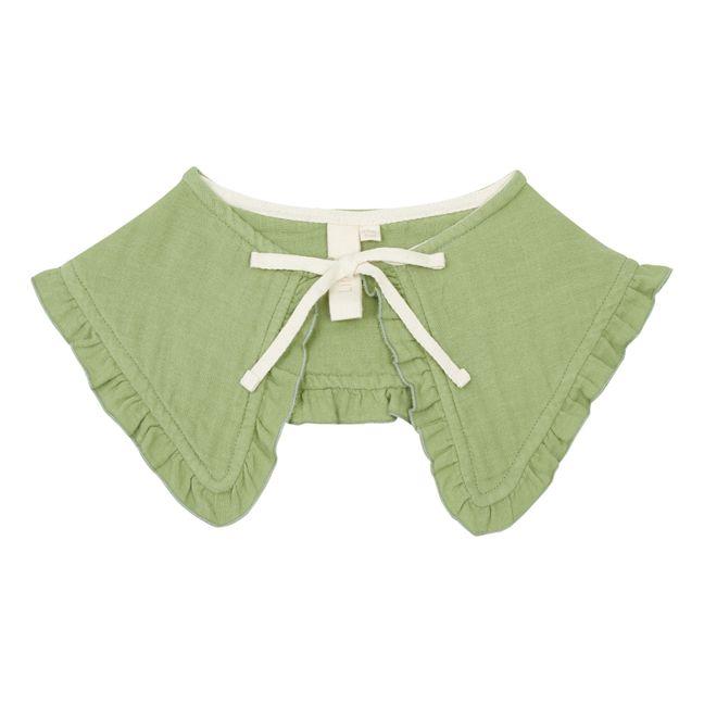 Organic Cotton Removable Collar | Green