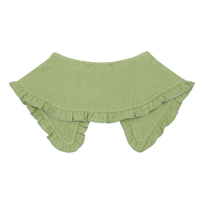 Organic Cotton Removable Collar | Green