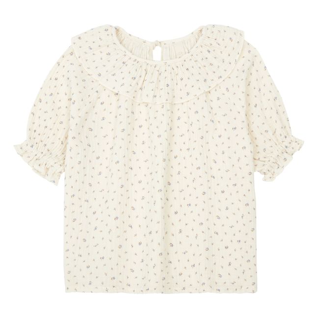 Blouse Fleurie Oana | Beige