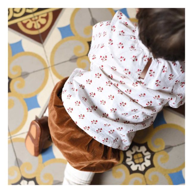 Blouse Lin et Coton Charline | Crudo