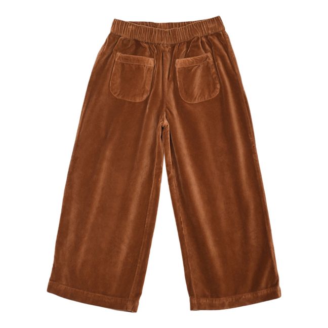 Pantaloni di velluto Léon | Marrone